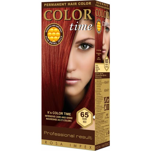 Color Time 65 vat. crvena boja za kosu Cene