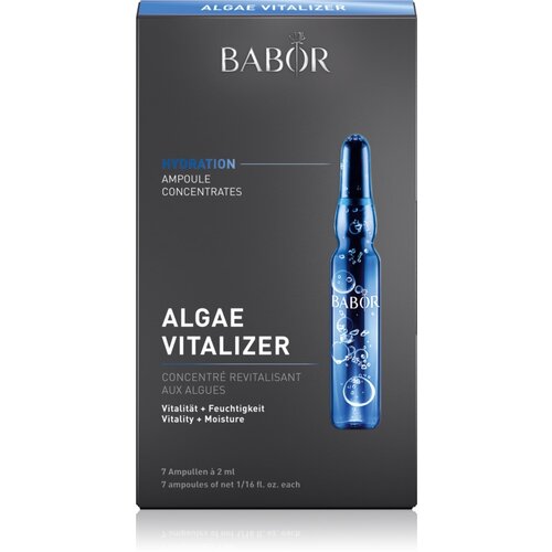Babor Ampoule Concentrates Algae Vitalizer vitalizacijski serum za obraz z vlažilnim učinkom 7x2 ml Slike