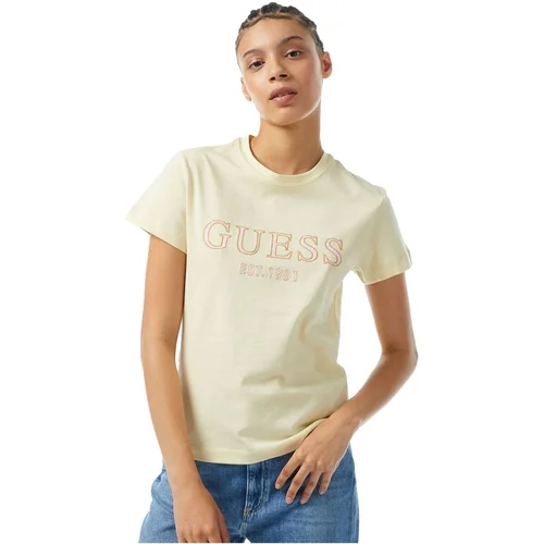 Guess Majice & Polo majice V4GI01 I3Z14 Bež