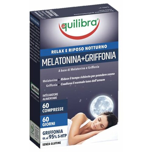 Equilibra melatonin + griffonia 60 tableta Cene