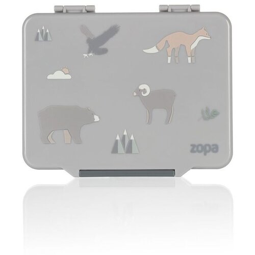 Zopa Lunch Box 1330 ml &amp;ndash; kutija za obrok s vi&amp;scaron;e pretinaca i priborom za jelo Mountains Slike