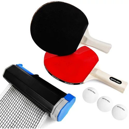 Spokey ROLL JOY Ping-pong set - 2 rackets, 3 shovels, sieť