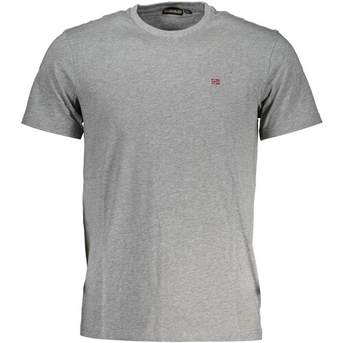 Napapijri SHORT SLEEVE T-SHIRT MEN GREY Slike