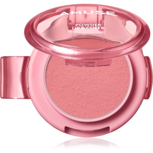 AMUSE Powder Lip &amp;amp; Cheek kremasti puder za usne i lice nijansa 07 Rose Girl 4 g Slike