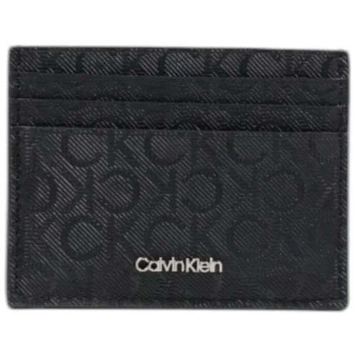 Calvin Klein Jeans Denarnice CK MUST MONO CARDHOLDER 6CC K50K512701 Črna