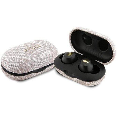 Guess bluetooth tws 4G kovinske slu&amp;scaron;alke z enc docking station roza, (21832941) Slike