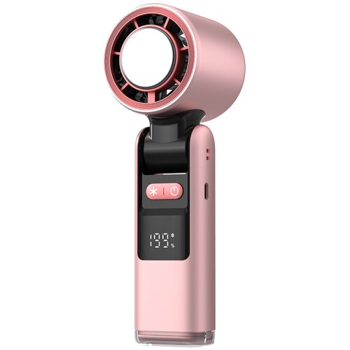 INF Mini zložljiv ročni ventilator, brezkrtačni motor, 199 stopenj, TYPE-C Pink, (5000324902) Cene
