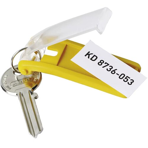 Durable obesek za ključe (1957), rumen, 6 kos DU195704 Cene