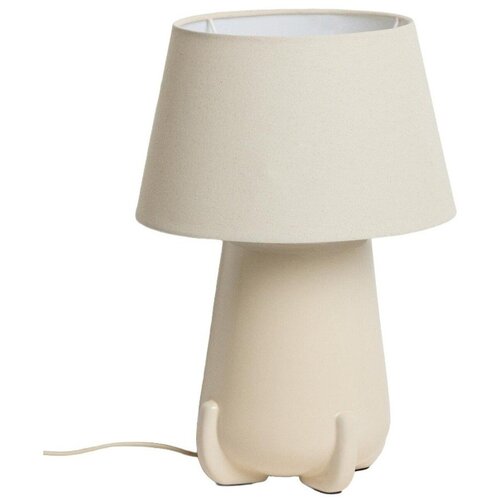 Kave Home Bež/boje slonovače stolna lampa keramička (visina 45,5 cm) Odra &ndash; Cijene