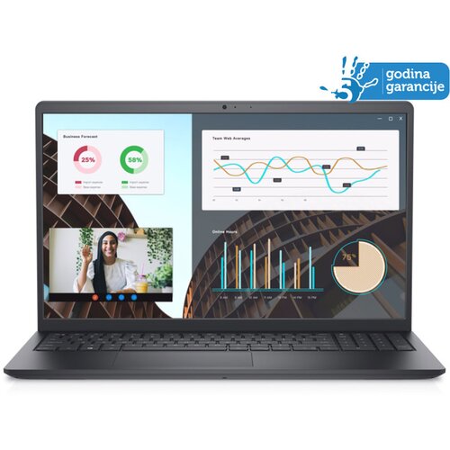 Dell laptop Vostro 15.6 FHD 120HZ I3-1305U 16GB/512GB SSD Backlit Slike