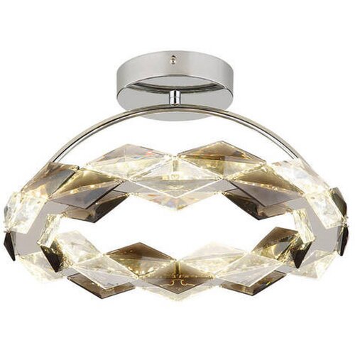 Globo Karilion LED stropna svjetiljka (24 W, &amp;Oslash; x V: 37 x 21,5 cm, Srebrna, Topla bijela) Slike