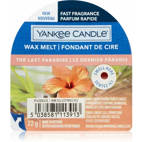 Yankee Candle The Last Paradise vosek za aroma lučko 22 g unisex
