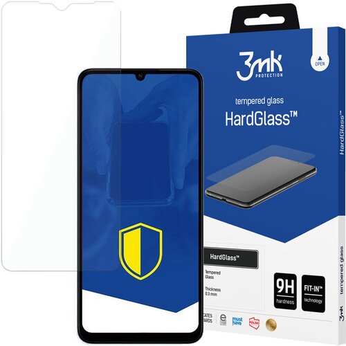 3mk 9H HARDGLASS STEKLO ZA REDMI 13C / POCO C65 ZA&amp;Scaron;ČITA ZASLONA, (21965669) Slike