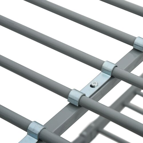  Okvir za krevet na kat sivi metalni 140 x 200 / 90 x 200 cm Slike