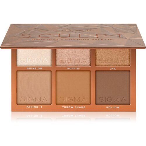 Sigma Beauty Sculpt Highlight and Contour Palette Cene