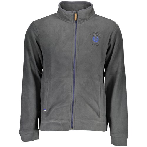 Gianmarco Venturi MEN&amp;amp;#39;S BLUE ZIP-UP SWEATSHIRT Slike