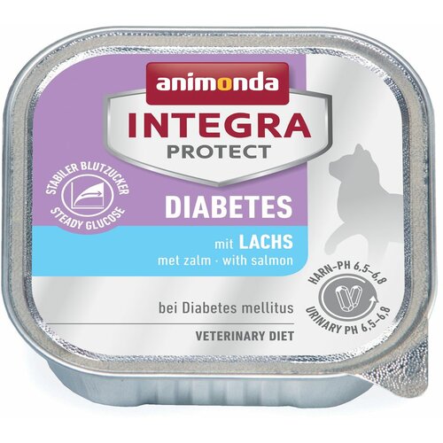 Animonda integra prot mačka adult diabetes losos 100g Slike