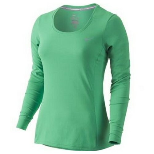 Nike ženska majica dug rukav DRI-FIT CONTOUR LONG SLEEVE 644707-348 Slike