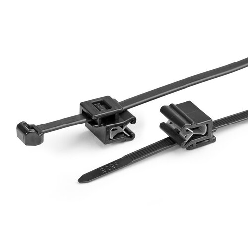 Hellermann Tyton 156-03219 T50ROSEC5A-PA66W-BK (100) kabelska vezica s kopčom 200 mm 4.6 mm crna 100 St. Cijene