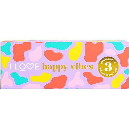 I love... Special Moments Happy Vibes kroglica za kopel dišave Mango, Grapefruit, Peach 3x150 g Cene