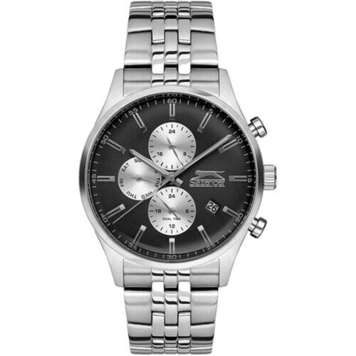 Slazenger Mu&amp;scaron;ki sat SL.09.6160.2.02, Analogni, Okrugli, 43mm, Srebrne boje Slike