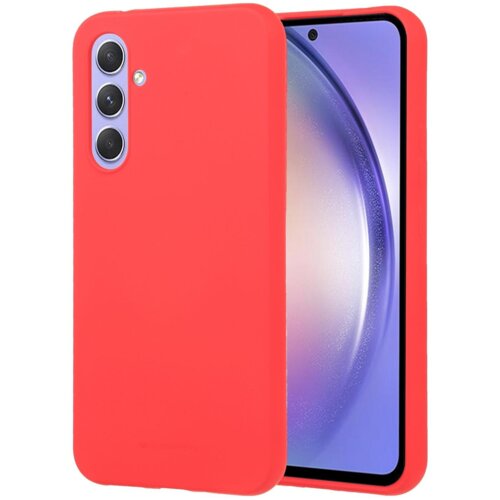 Goospery soft feeling silikonski ovitek za samsung galaxy A34 - rdeč Slike