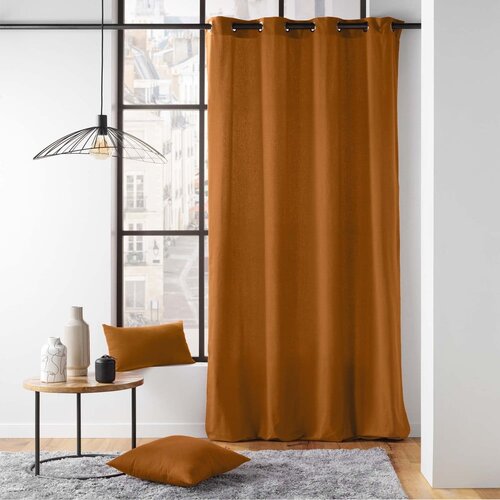 Douceur d int&amp;eacute;rieur Rjava zavesa 135x260 cm Twily &amp;ndash; Slike