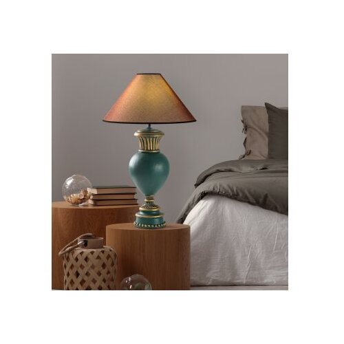 Opviq ELEGANZE-5323 greenbrown table lamp Slike