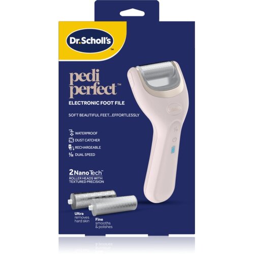 Scholl Dr. Scholl&amp;#039;s PediPerfect električna ra&amp;scaron;pa za stopala 1 kom Slike
