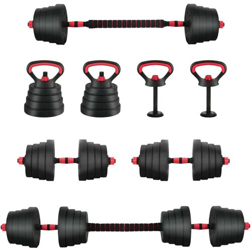  4-u-1 set bućica Crna i crvena 121 x 19 5 x 19 5 cm Slike