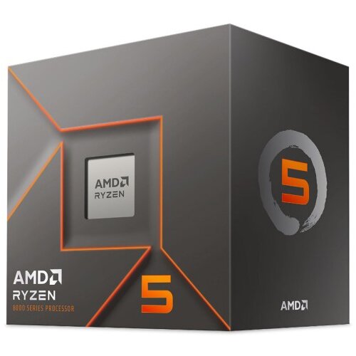 AMD Ryzen 5 8400F 4,2/4,7GHz 16MB AM5 65W Wraith Stealth hladilnik BOX procesor Cene