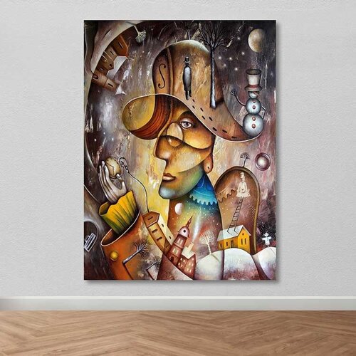 Wallity Slika DEV02127100140, 100x140 cm Cene