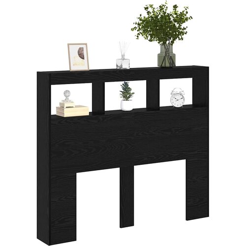  Uzglavlje Crni hrast 120 x 17 x 102 cm Konstruirano drvo Slike