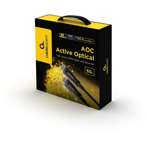  HDMI kabl GEMBIRD, 50m, Active Optical (AOC) High speed +Ethernet AOC Premium Series CCBP-HDMI-AOC-50M Cijene