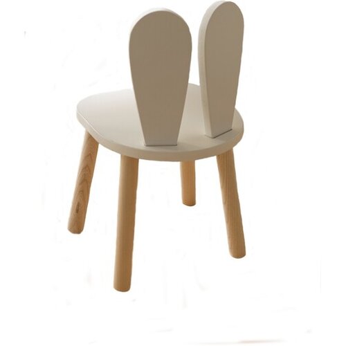 Hanah home Dječija stolica Zeko, 30x30x25, Bijela Cene