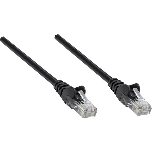 Intellinet 739795 RJ45 omrežni kabel\, Patch kabel CAT 6 S/FTP 0.25 m črna za&scaron;čita iz folije\, pletena za&scaron;čita\, brez halogena 1 kos, (20417738) Cene