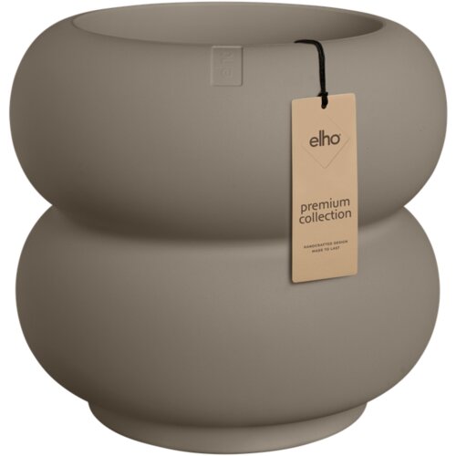 ELHO Cvetlični lonec amber roll low 60 cm - žgana umbra Slike