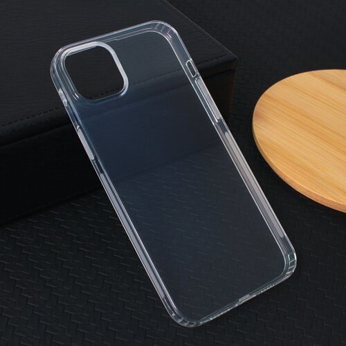  Torbica silikonska Ultra Thin with pluggy za iPhone 14 Plus 6.7 transparent Cene
