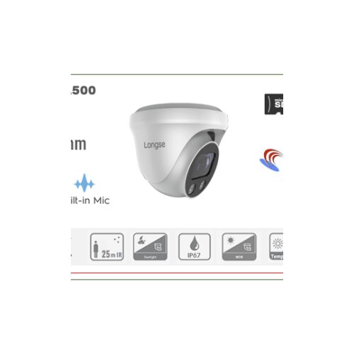 IP Kamera Dome 5MP AF 2.7-13mm 25m IR POE + Mic + SD Slot CMLB5XKL500 Cijene