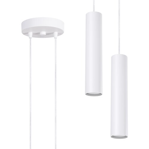 Sollux Lighting Obesna svetilka LAGOS 2P bela, (5000093957) Slike