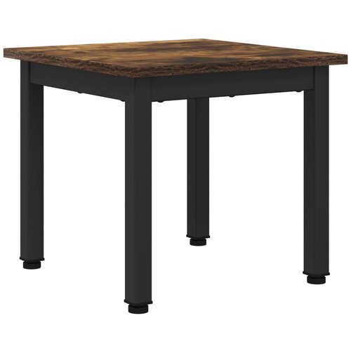 VidaXL Klubska miza Dimni hrast 40 x 40 x 36 cm Konstruiran les, (5000120551) Slike