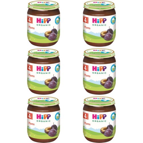 Hipp kašica, šljiva, 6x125g Slike