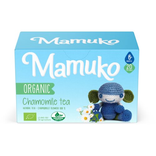 Mamuko Chamomile Tea Bio - 20 čaj. vreč. Cene