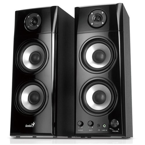 Genius Zvučnici SP-HF1800A II EU,2.0 BLACK WOOD Cene