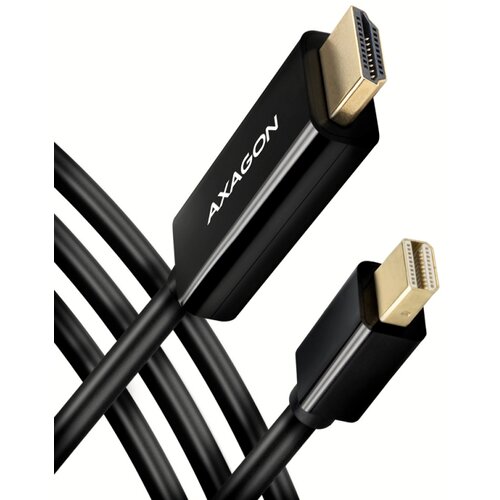 Axagon CC MiniDisplayPort > HDMI, 1.8m, Crni, RVDM-HI14C2, AXA Cene