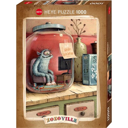 Heye puzzle 1000 delova Zozoville Mateo Dineen Jarantine 29966 Slike