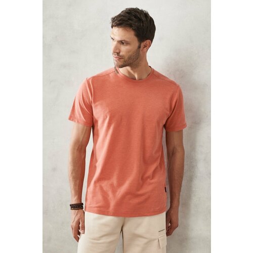 AC&Co / Altınyıldız Classics Men's Tile Slim Fit Slim Fit Crewneck Cotton T-Shirt. Slike