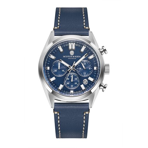 SCOTCH &amp;amp; SODA Mu&amp;scaron;ki sat SSM.107A, Kvarcni mehanizam, Teget kući&amp;scaron;te, Teget Slike