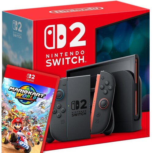 NINTENDO SWITCH 2 z igro Mario Kart World (fizična edicija) Cene