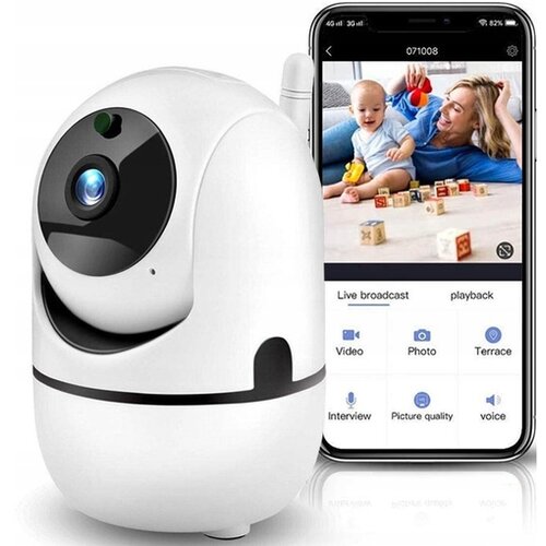 Dexxer baby Monitor IP WIFI otroska varuska z vrtljivo video Cene